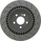 Centric Parts Premium Oe Drilled Brake Rotor, 128.35096 128.35096 - alternate 4